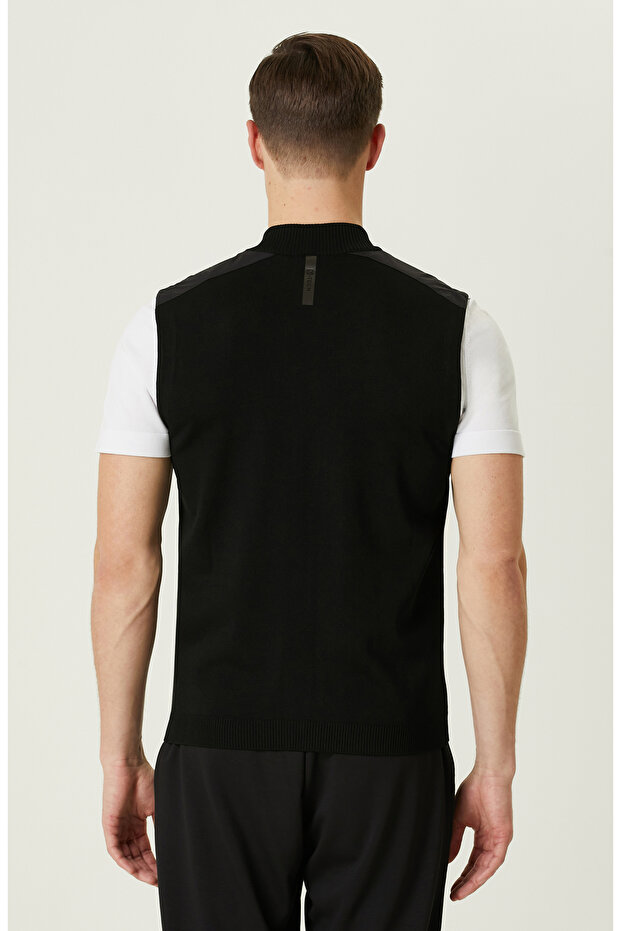 N-Tech Siyah Triko Yelek - 5