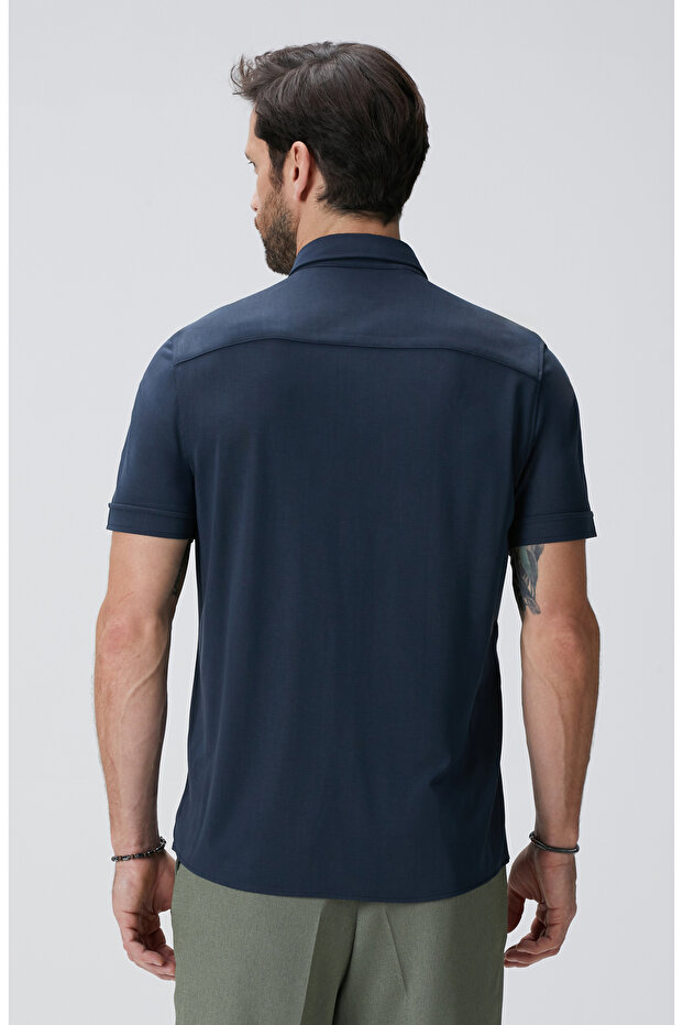 Lacivert Gömlek - 6