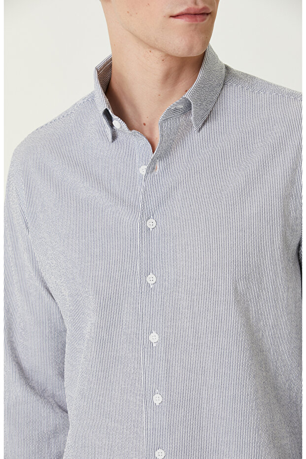 Lacivert Gömlek - 6