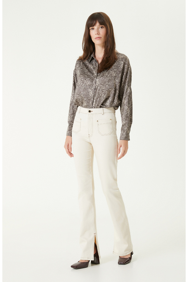 Haki Bej Gömlek - 4