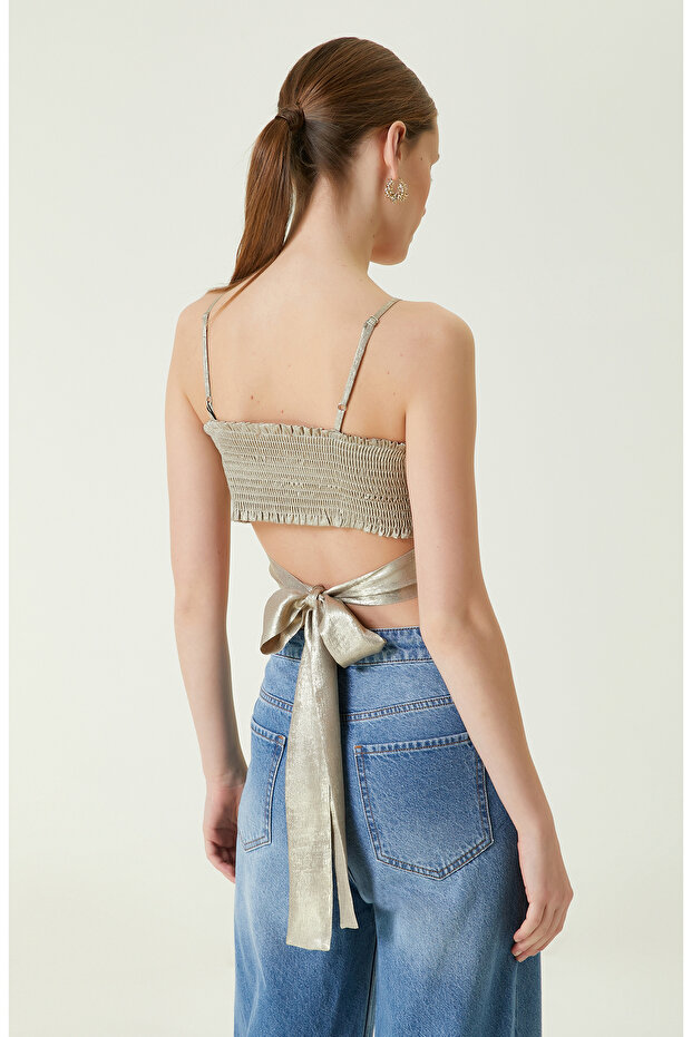 Limited Gold Büstiyer - 6