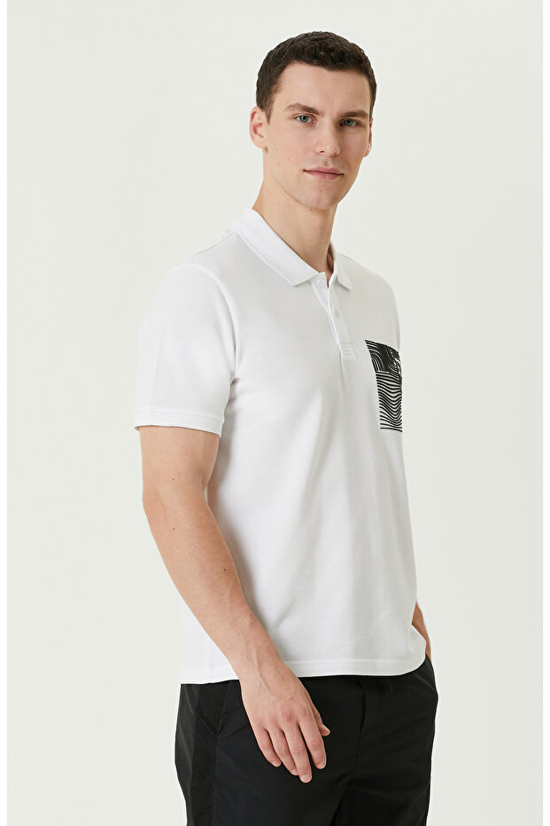 N-Tech Beyaz T-shirt - 4