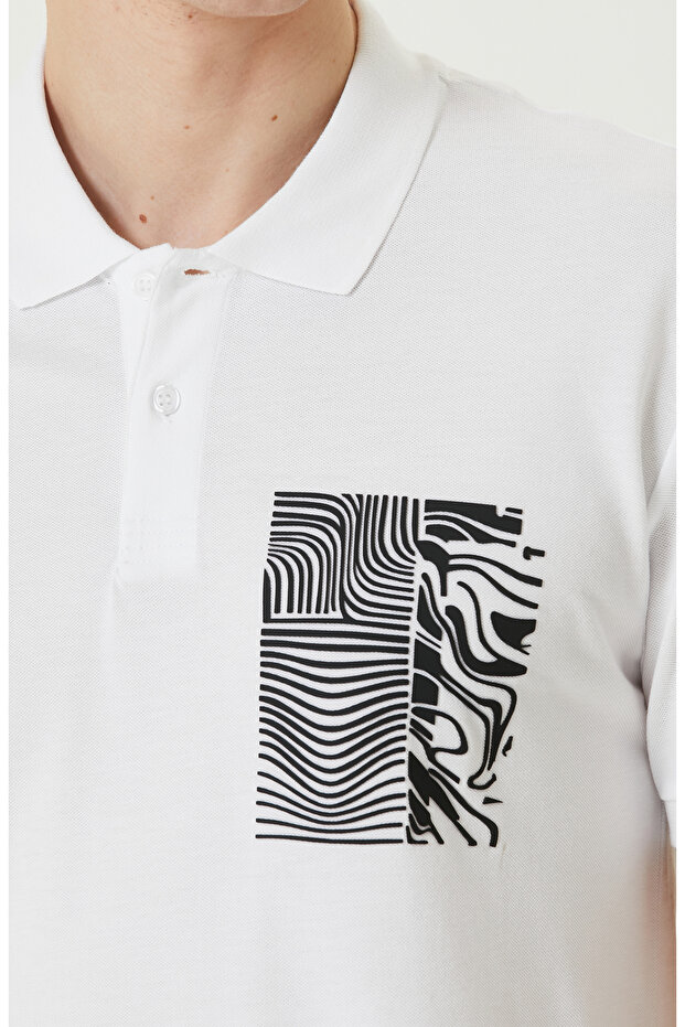 N-Tech Beyaz T-shirt - 6