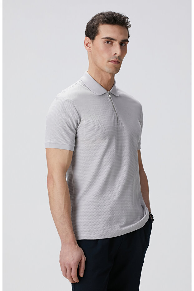Taş Polo Yaka T-shirt - 4