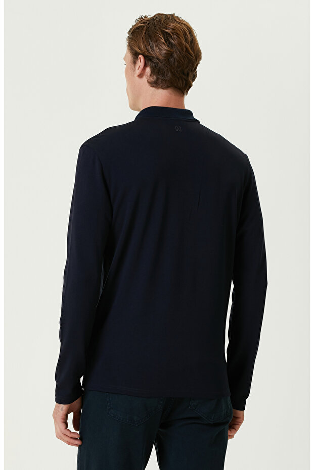 Lacivert Sweatshirt - 5