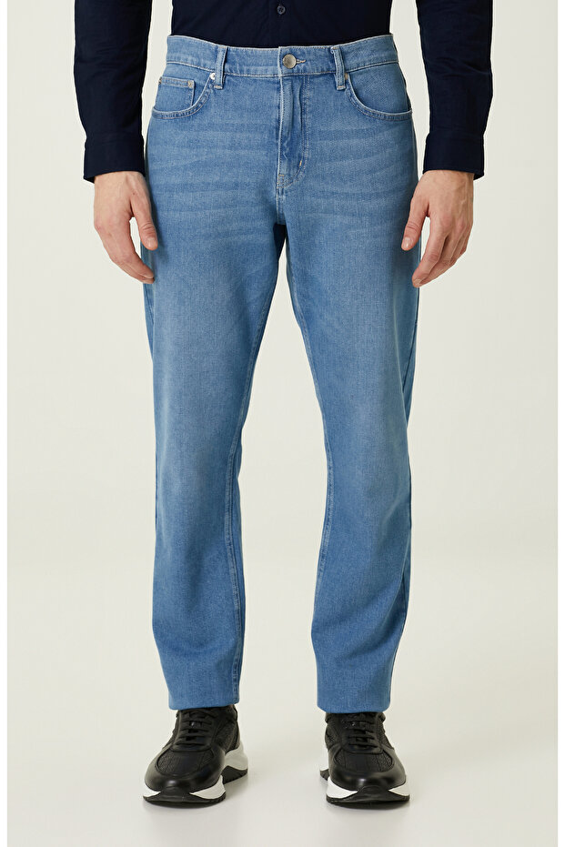 Açık Mavi Jean Pantolon - 2