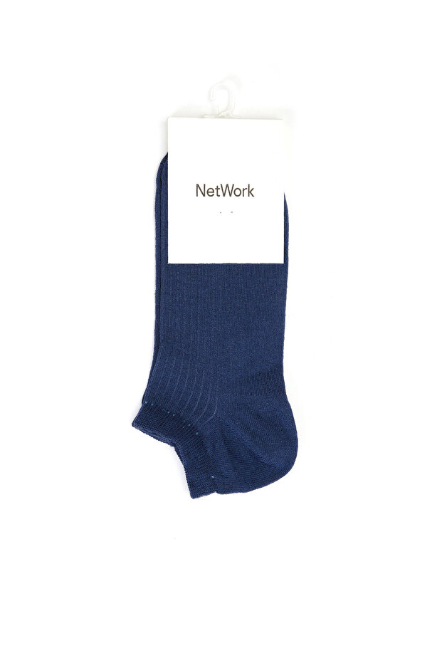 Indigo Mavi Erkek Çorap - 1