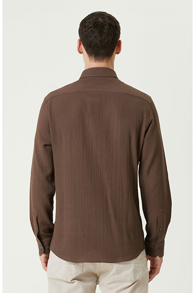 Vizon Gofre Gömlek - 5