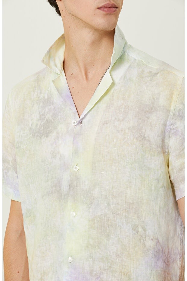 Renkli Batik Gömlek - 5