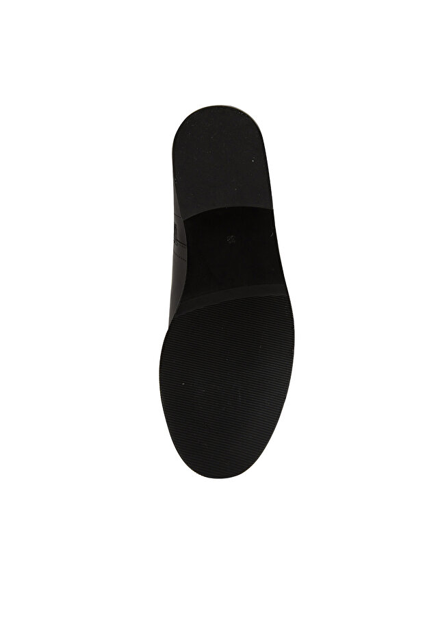 Siyah Kadın Deri Çizme - 5