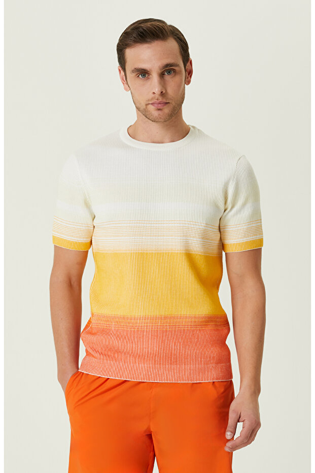 Turuncu Çizgili Kazak - 1