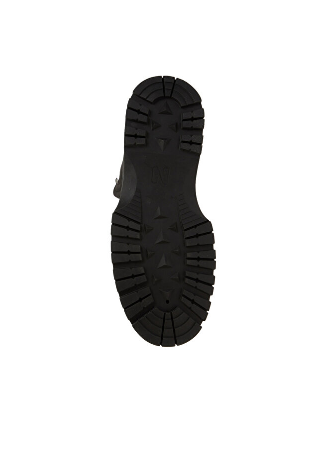 Siyah Kadın Deri Bot - 5