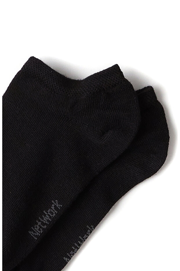 Siyah 2li Bambu Kadın Çorap Seti - 2