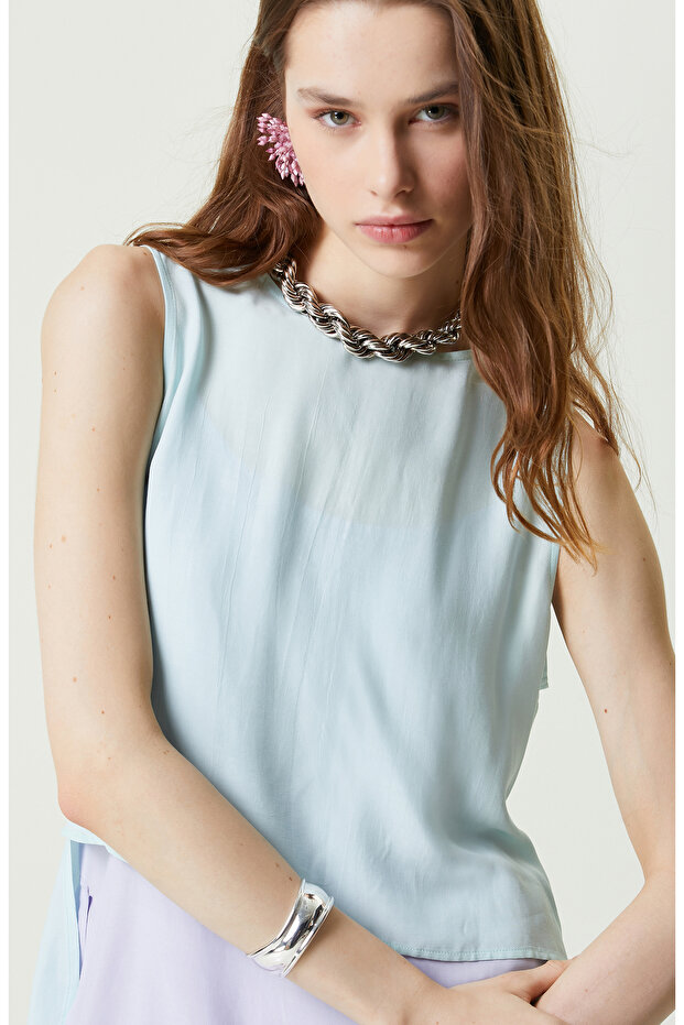 Mint Kolsuz Bluz - 1