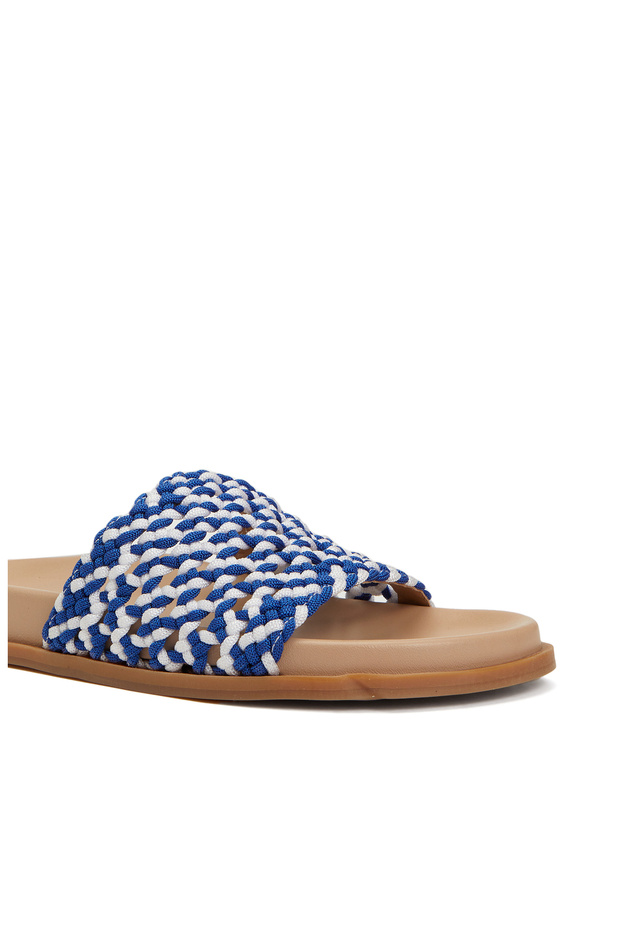 Saks Beyaz Kadın Terlik - 5