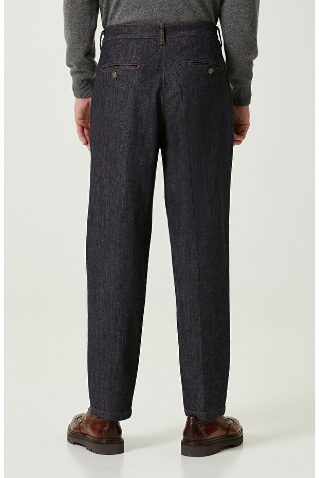 Lacivert Casual Pantolon - 3