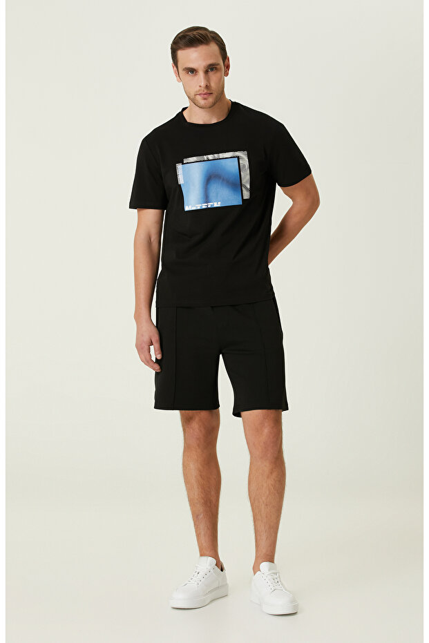 N-Tech Siyah Şort - 1