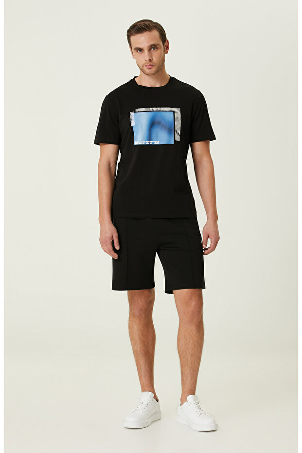 N-Tech Siyah T-Shirt - 3