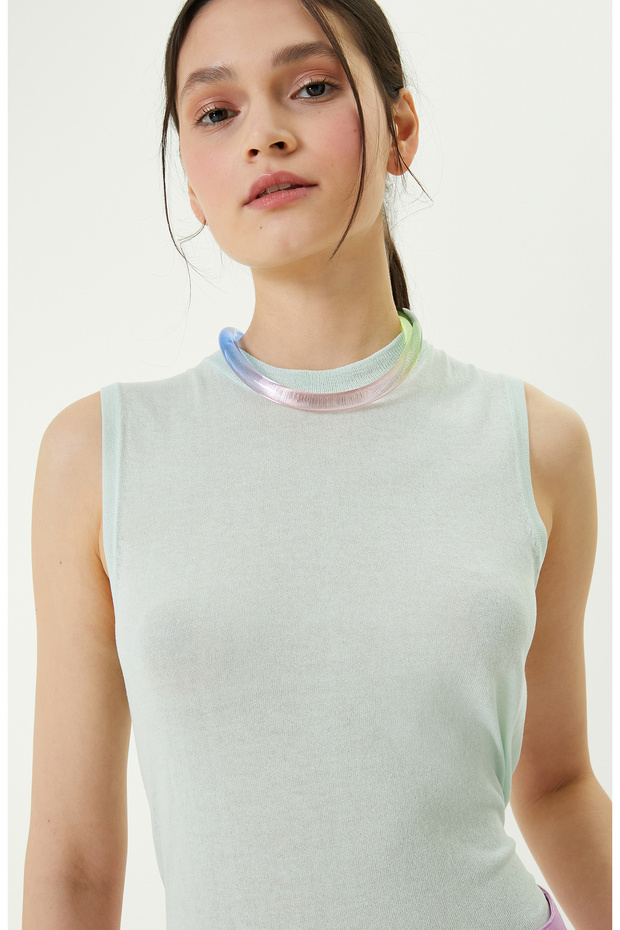 Mint Nane Kolsuz Triko Kazak - 4