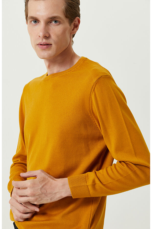 Hardal Bisiklet Yaka Kazak - 6