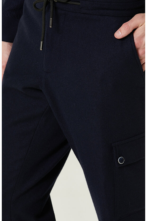 Lacivert Kargo Pantolon - 4