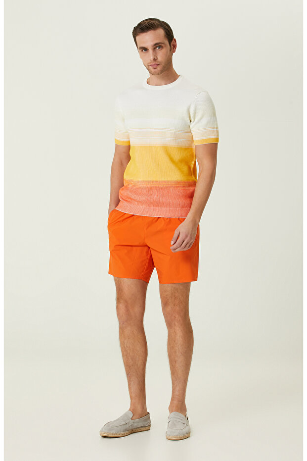 Turuncu Çizgili Kazak - 3