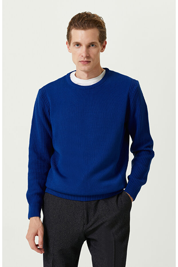 Saks Bisiklet Yaka Kazak - 1