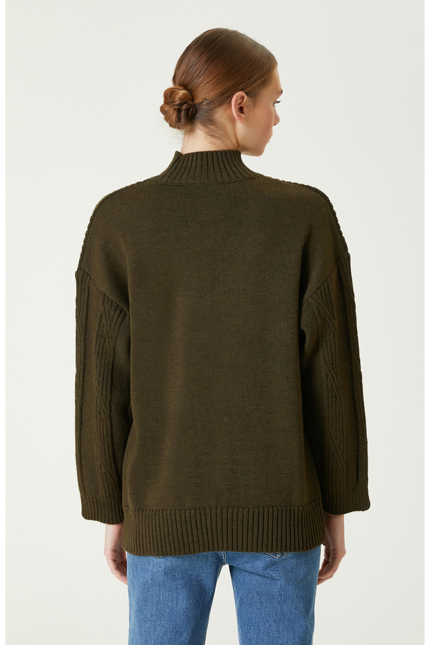 Haki Melanj Yün Kazak - 6