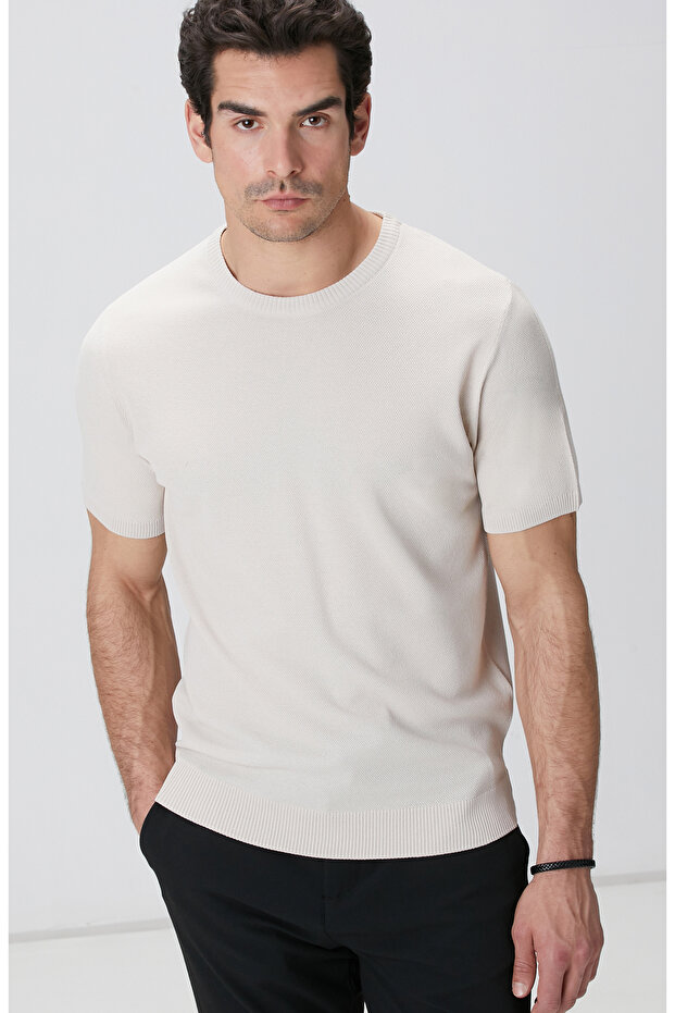 Taş Kısa Kol Kazak - 2