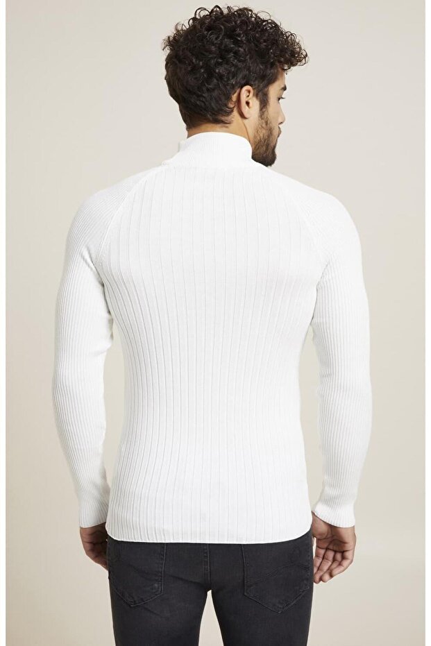 TR 833 Ekru Balıkçı Triko - 4