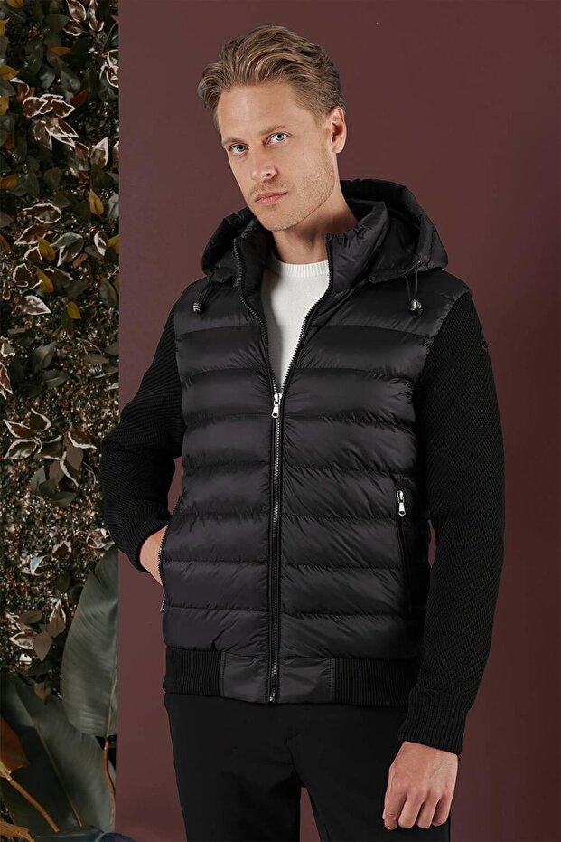 MT 164 Siyah Spor Mont - 6