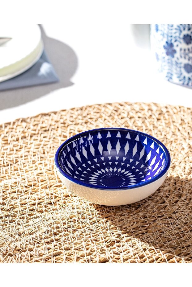 Rêve Bleu Lorient New Bone China Mini Tabak - 1