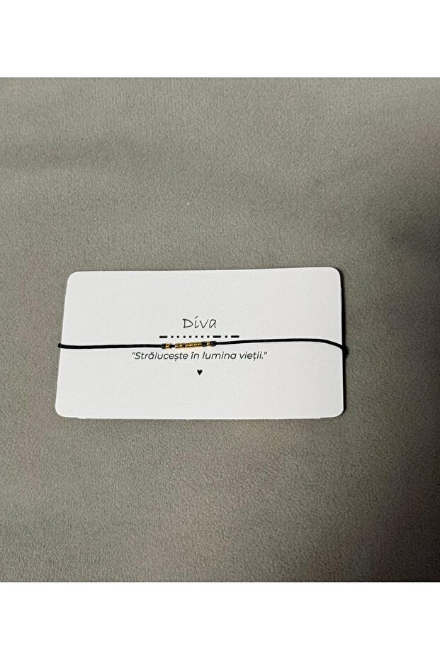 Morse Code Bracelet - Diva - 1