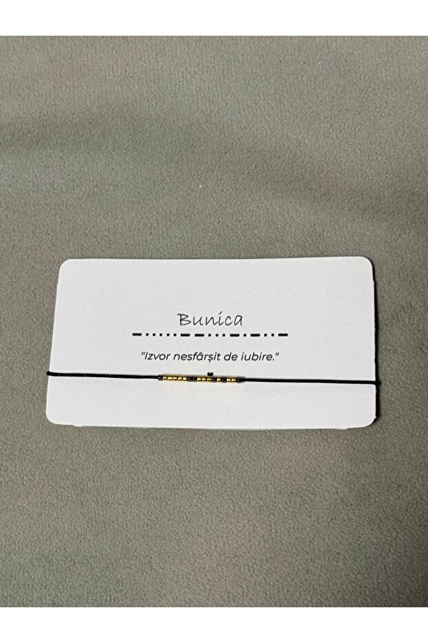 Bratara Cod Morse - Bunica - 1