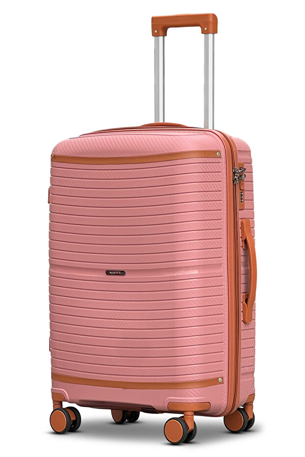 Hard Shell 24 Inch (20-25kg) Unbreakable Luggage Lightweight, Secured Lock, Smooth Spinner Wheels