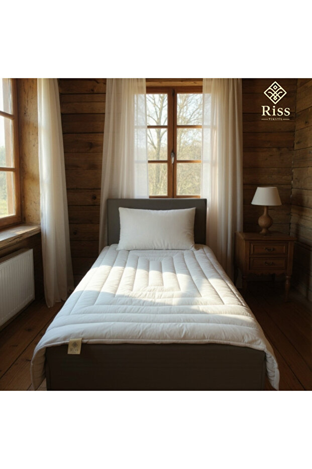 Riss Tek Kişilik Kuzu Yünü Yorgan (160x215cm/ 3 kg) - 3