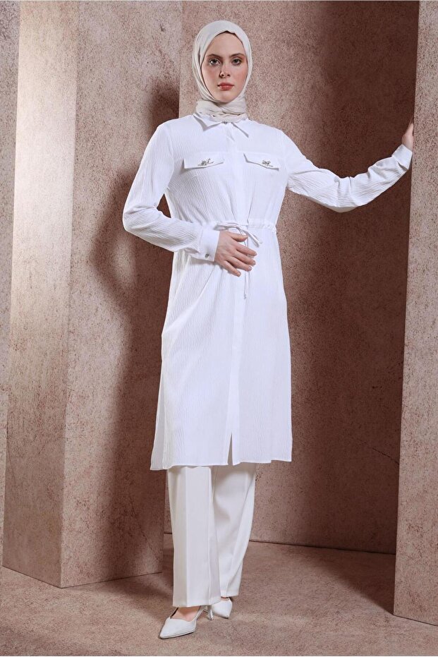 STONEY WAIST GARNED TUNIC 43930