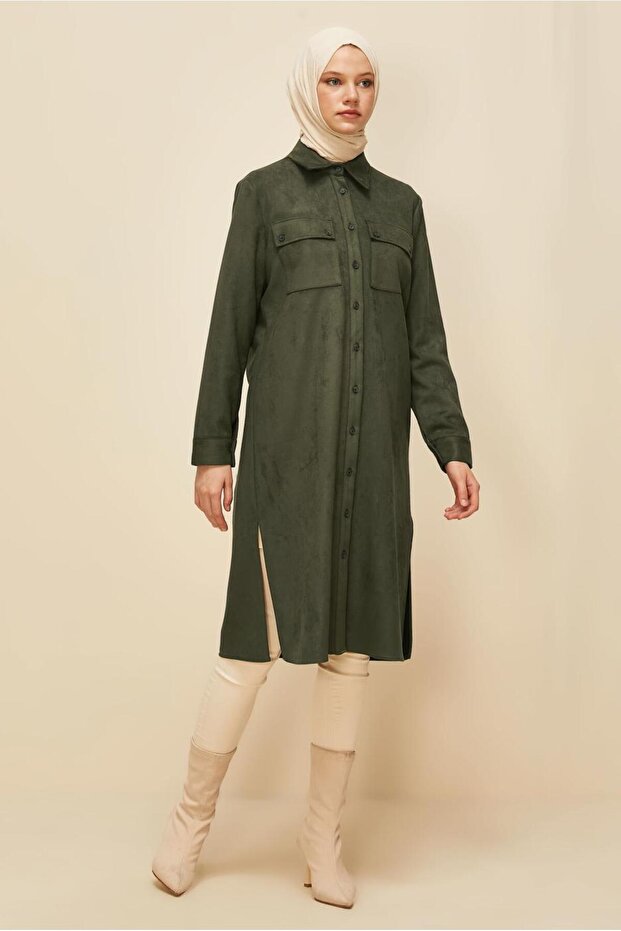Suede Tunic 46086 - 1