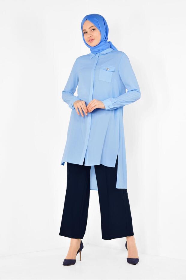 ASİMETRİK KESİM TUNİK 4884 - 2