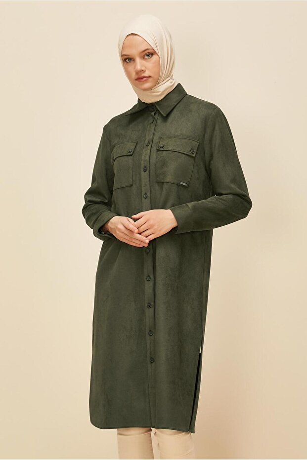 Suede Tunic 46086 - 3