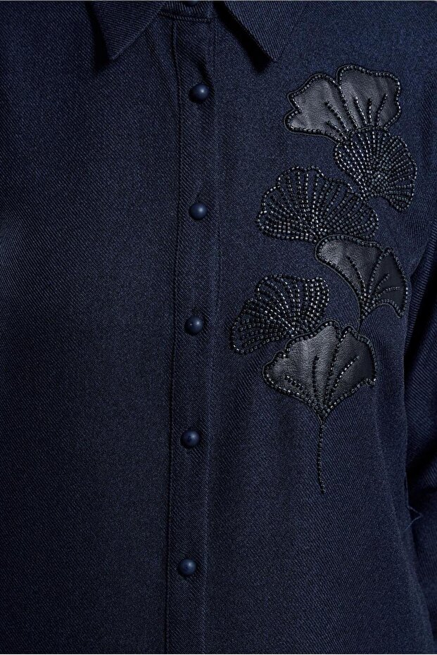 İŞLEMELİ UZUN TUNİK 45061 - 4