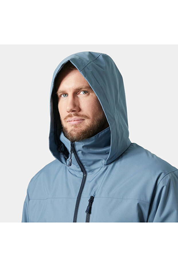 Crew Midlayer 2 Kapüşonlu Erkek Mont - 3