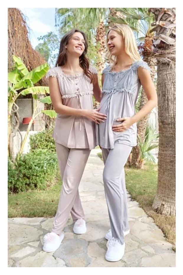 5603 Women's Summer Maternity Pajama Set
