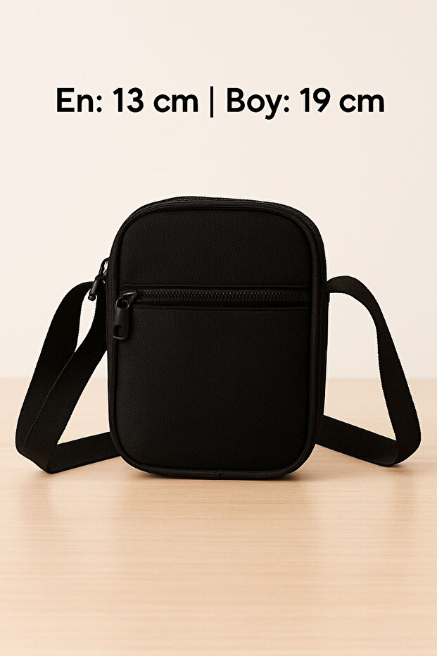 حقيبة يد وكتف للجنسين بحزام - 4