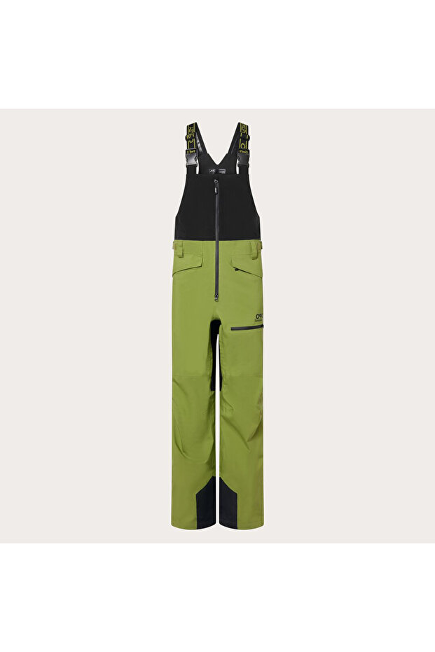 Tnp Shell Bib Erkek Yeşil Snowboard Pantolonu ERKEK SNOWBOARD PANTOLONU FOA400939 - 3