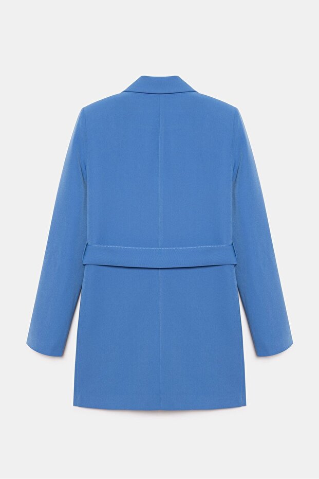 سترة بحزام نيلي - 6