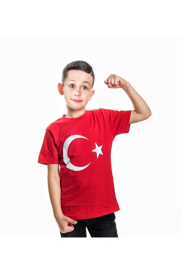 تي شيرت بعلم للجنسين