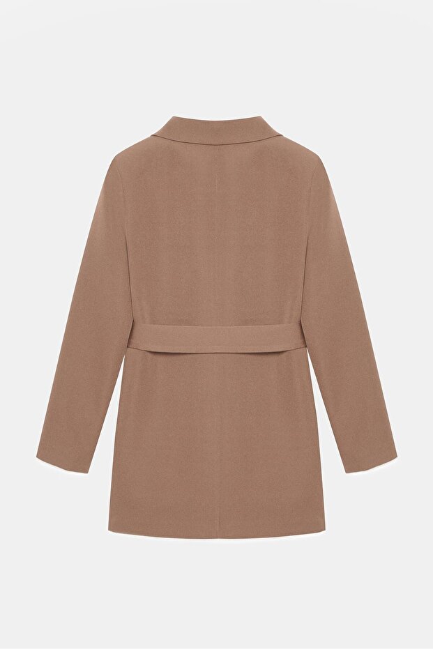 Kamel Belted Jacket - 5