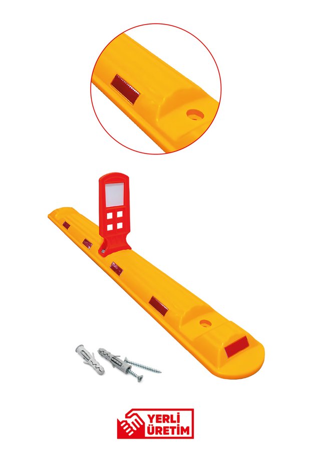Levhalı Strip Arrangement Button 12203 |   Traffic Button with Reflector and Sheet Attachment ​