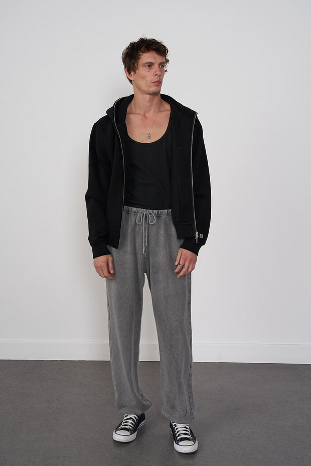 Yıkamalı Jogging Pantolon - 1